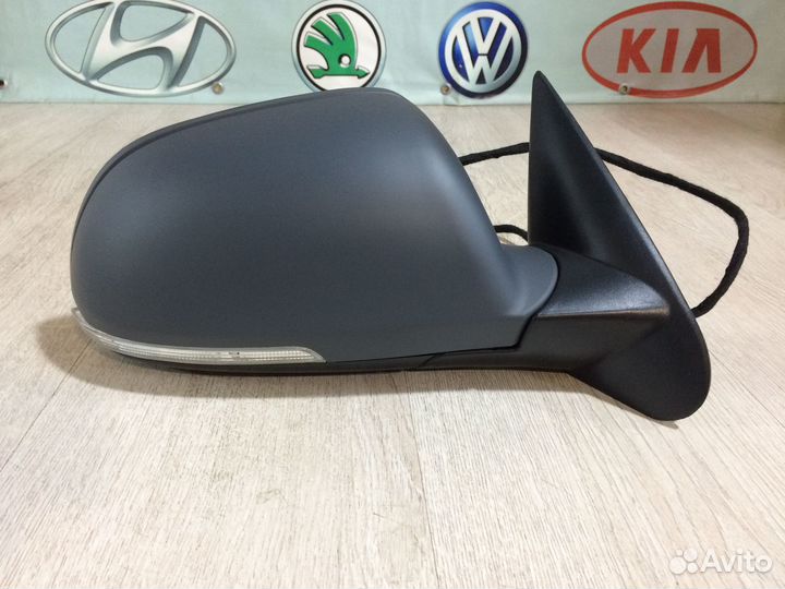 Зеркало с подсветкой Skoda Octavia A5 Октавия 9pin