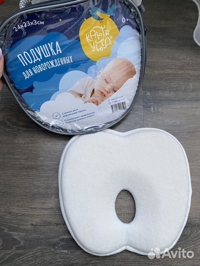 Подушка для новорожденных бабочка