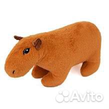 Игрушка мягкая Смол Тойс Капибара 30 см 7244/кч/30