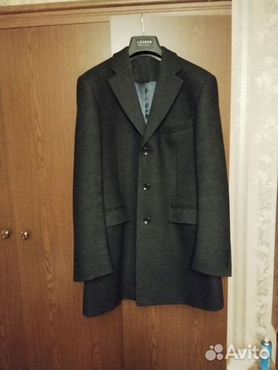 Пальто шерстяное мужское