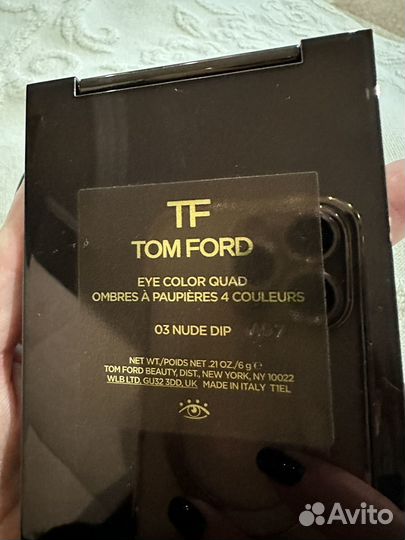 Tom ford тени