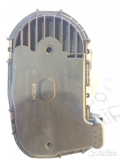 Дроссельные заслонка Porsche Cayenne 4.8 турбо 028