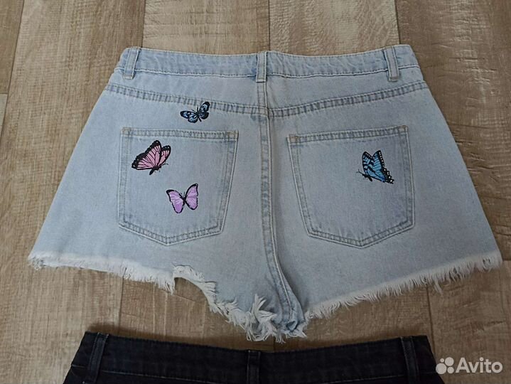 Джинсовые шорты cropp