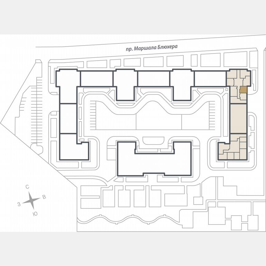1-к. квартира, 35,6 м², 14/17 эт.