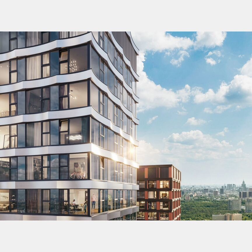 2-к. квартира, 71,5 м², 22/36 эт.