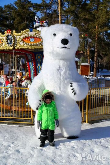 Белый мишка поздравление