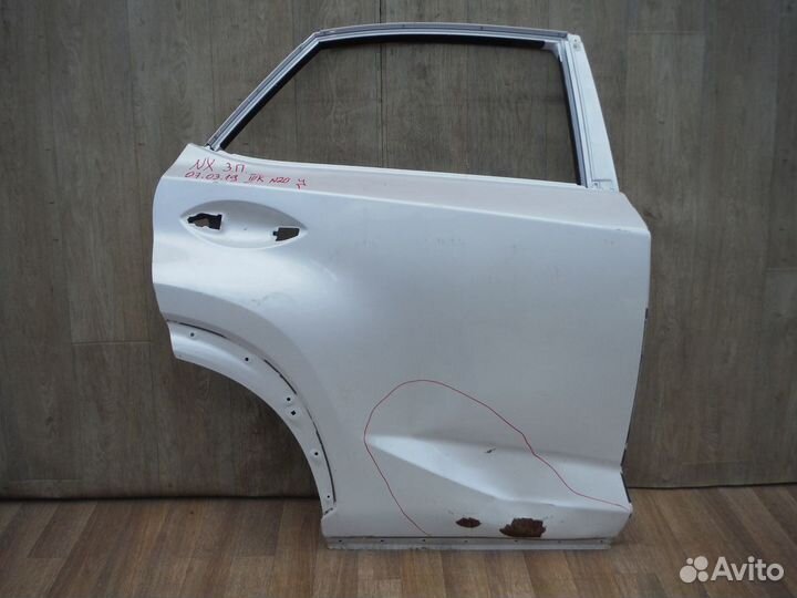 Дверь задняя правая (№20) Lexus NX 2015