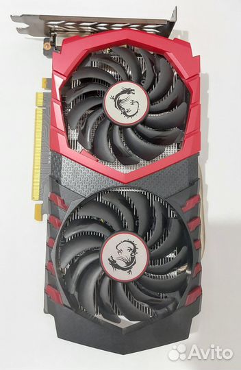 Видеокарта Msi GeForce GTX 1050 Gaming x 2GB