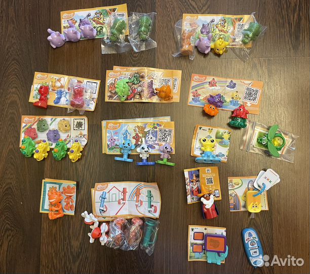 Киндеры много разных