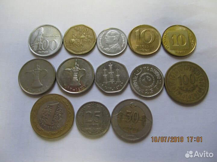 Монеты Африки и Азии,разные, обмен, ред. 04.08.21