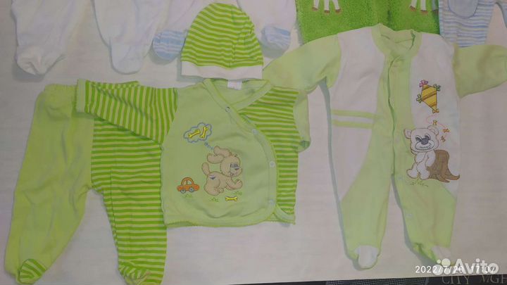 Вещи пакетом на малыша