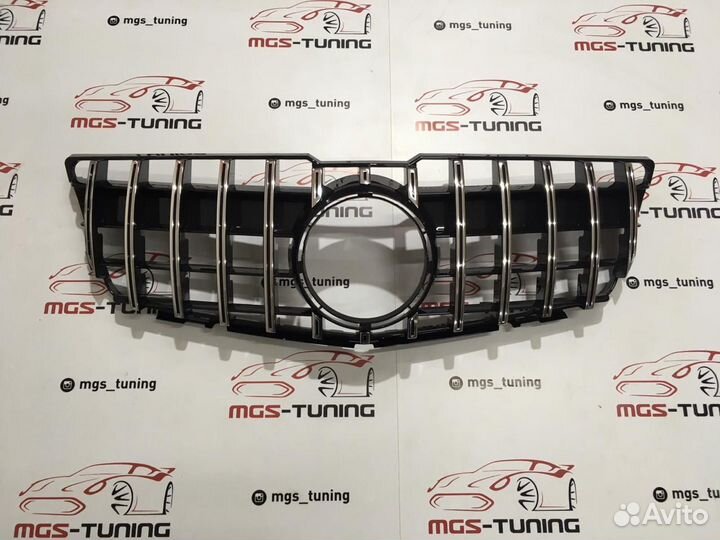 Решетка на Mercedes GLK 08-12 GT-Style Без звезды