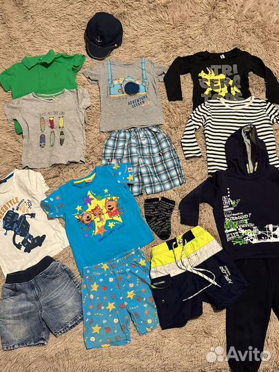 Пакет вещей на мальчика 92 98