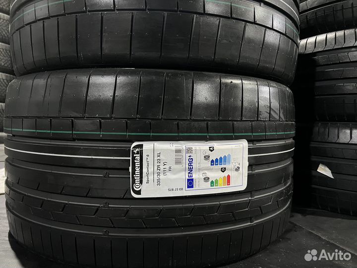 Continental ContiSportContact 6 295/35 R23 и 335/30 R23 105Y