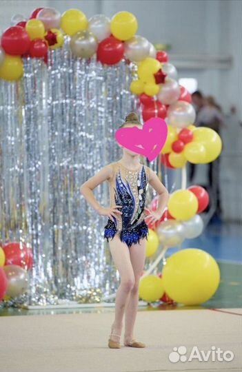 Купальник гимнастический для выступлений 122