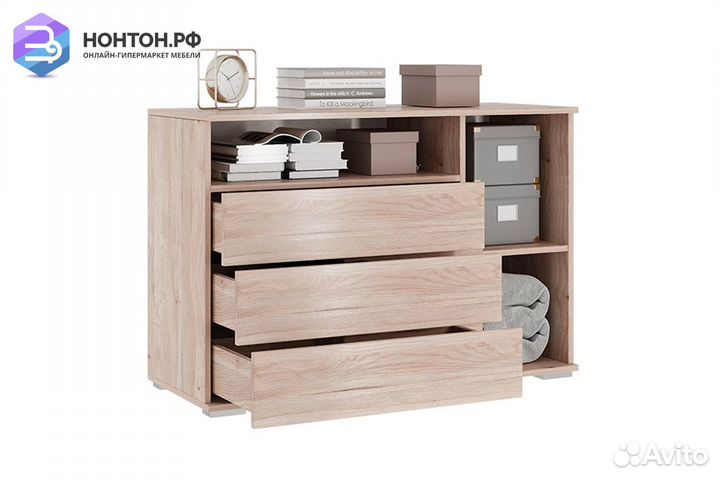 Комод Лайк 26.01 дуб мария / индиго