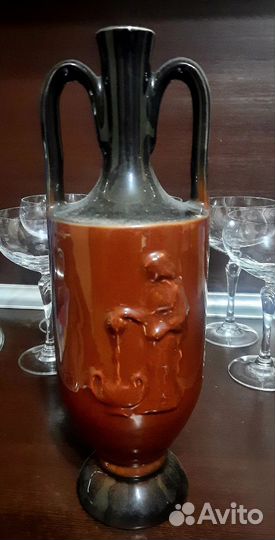 Глиняный кувшин/винтаж