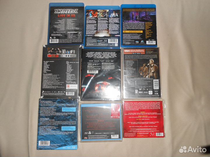 Лицензионные Blu-rau музыка & Blu-ray фильмы