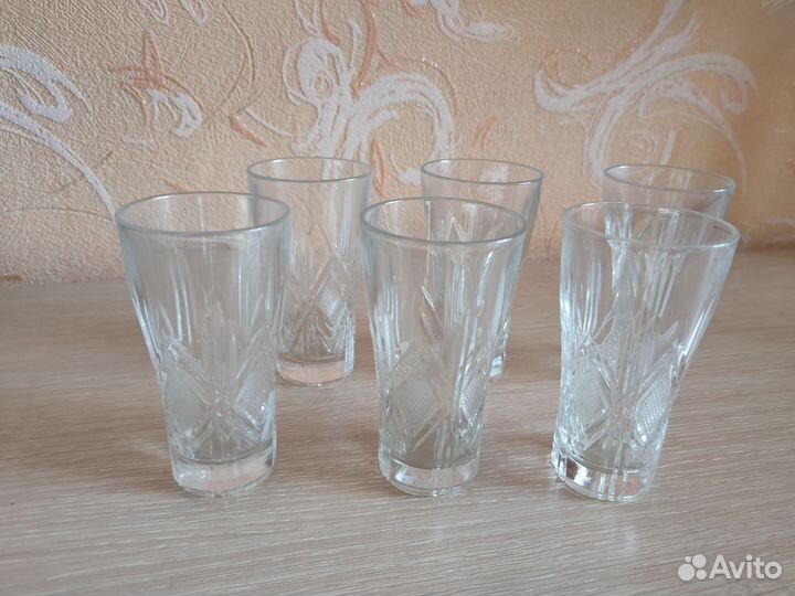 Хрусталь ссср,стаканы,стопки,бокалы,кружки