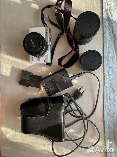 Беззеркальная камера canon eos m200