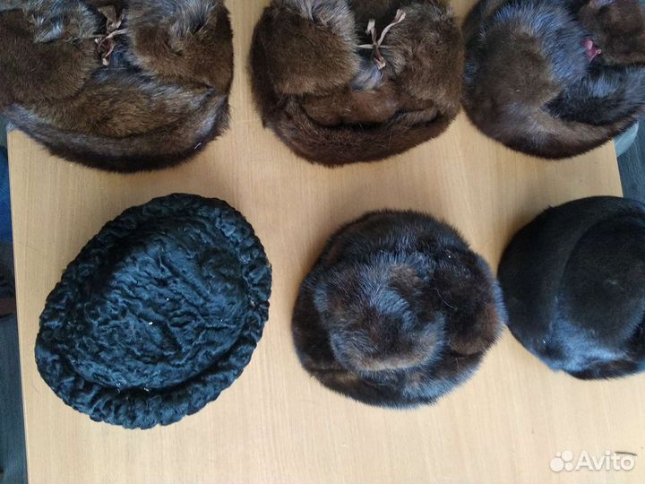Шапки норковые