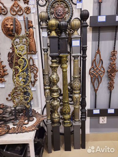 Декоративные элементы для художественной ковки