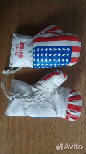 Перчатки для бокса подростковые Боксёрские пкерчи