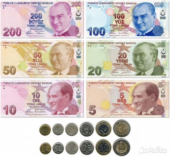 Турецкие лиры