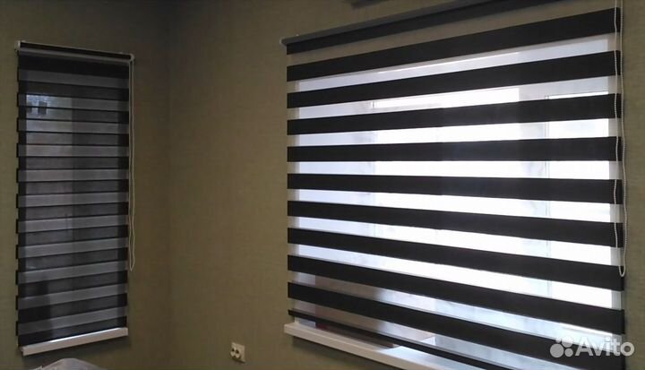 Изготовление жалюзи (зебра)