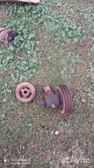 Шкив ведомый и ведущий на косилку