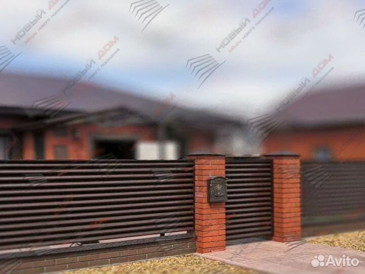 Забор жалюзи