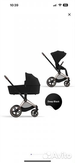 Коляска cybex priam 4 (2 в 1)