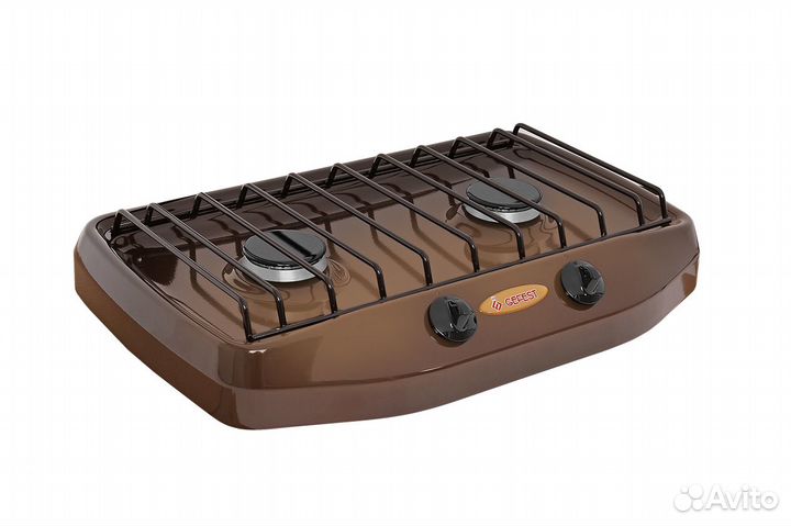 Настольная газовая плита 2 конфорки