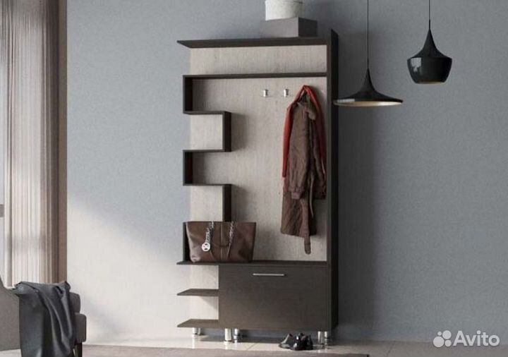 Шкаф вешалка в прихожую Феерия bms