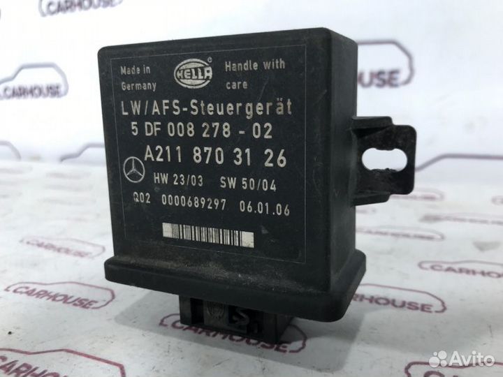 Блок управления корректором фар Mercedes Benz W211