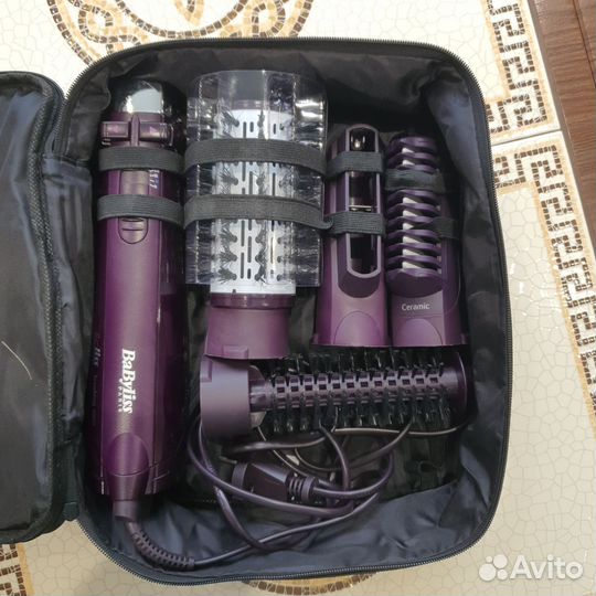 Фен щетка вращающаяся babyliss