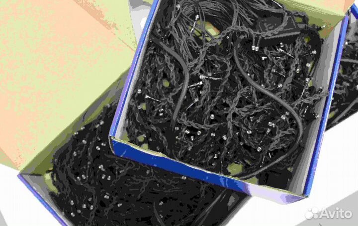 Гирлянда уличная 25м