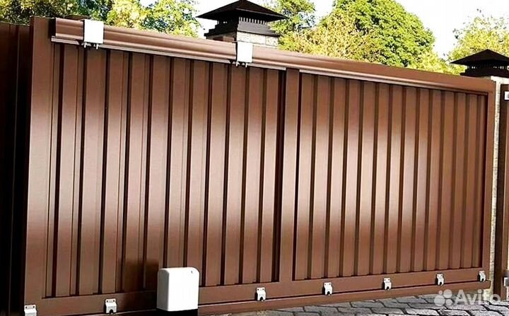 Откатные ворота заказать быстро