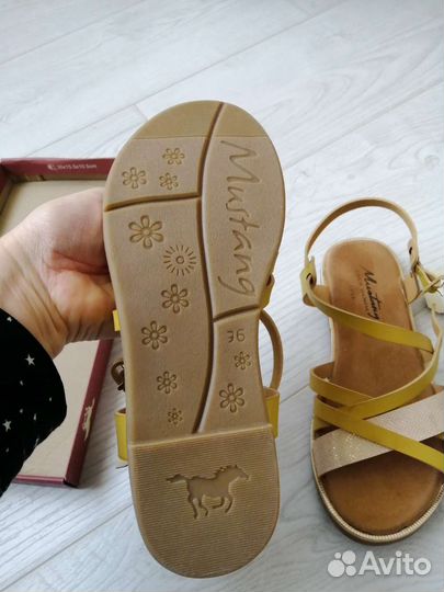 Новые босоножки Mustang и Тom Tailor, 36-37 разм