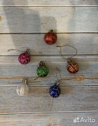 Елочные новогодние игрушки 22 штуки