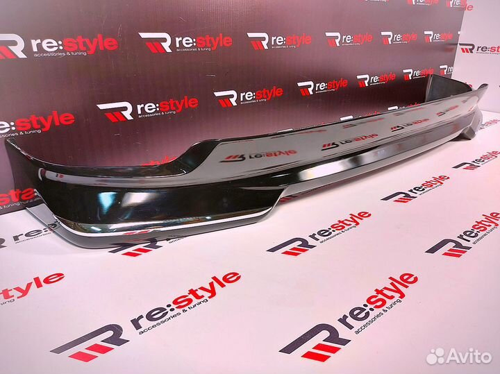 Губа передняя Toyota Land Cruiser 200 2м 12-15г