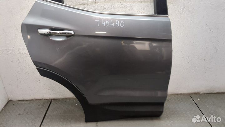 Дверь боковая правая задняя Hyundai Santa Fe, 2014