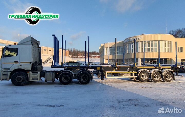 Полуприцеп лесовоз (сортиментовоз) Тонар L3 (9445), 2023