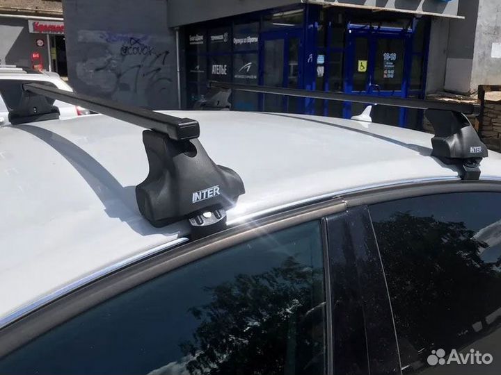 Багажник на крышу автобагажник Toyota Isis XM10, 2