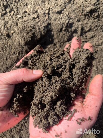 Грунтовая смесь: перегной+грунт+торф в мешках (25