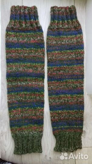 Гетры Носки вязаные женские Ручная работа