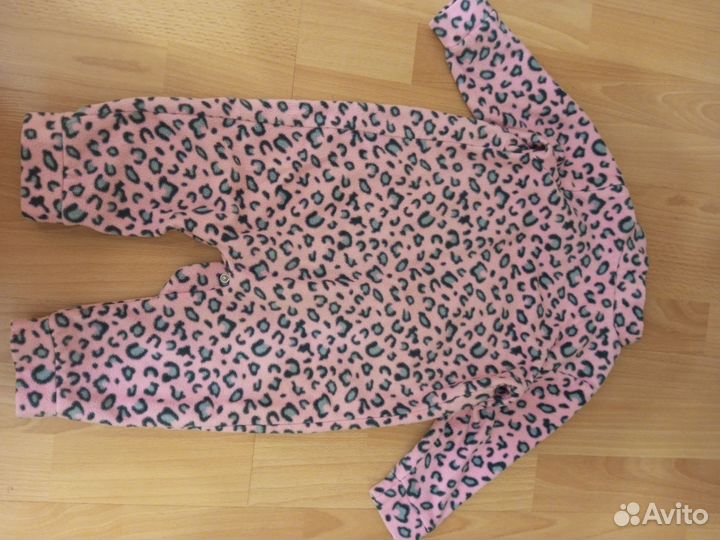 Комбинезон флисовый детский