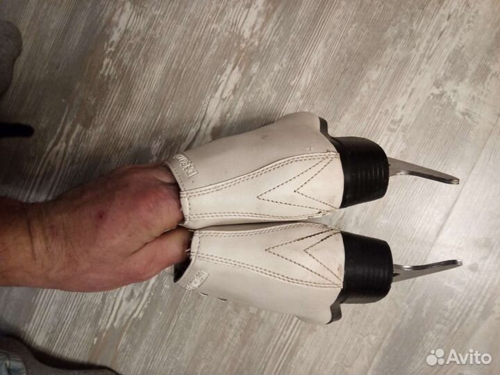 Коньки детские декатлон кожаные 31 размер