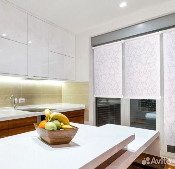 Рулонные шторы полупрозрачные на заказ