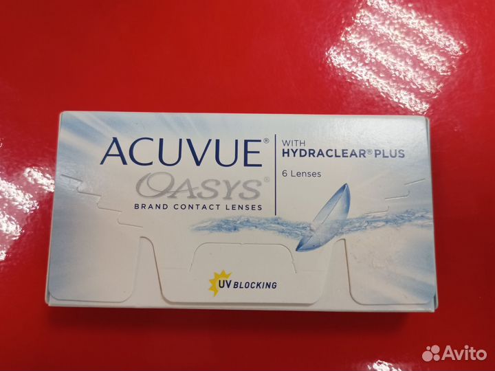 Линзы контактные acuvue oasys двухнедельные